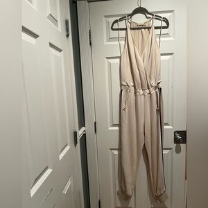 Ramy Brook Jersey Jumpsuit- Cream